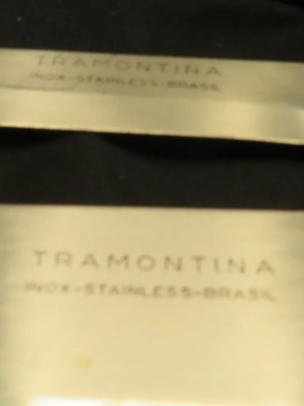 VTG Tramontina INOX-Stainless-Brasil 13 Piece Block Knife Set